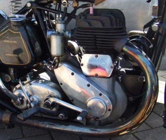 BSA M20 with Sidecar, 500cc, 1934