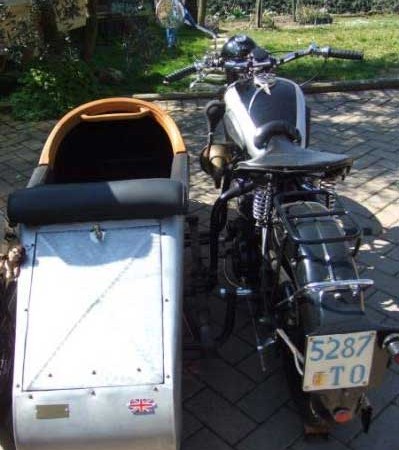 BSA M20 with Sidecar, 500cc, 1934
