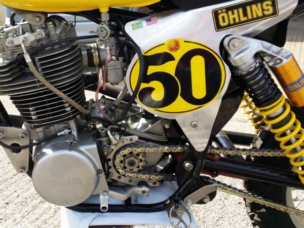 Husqvarna / Yamaha hybrid for sale at Owens Moto Classics