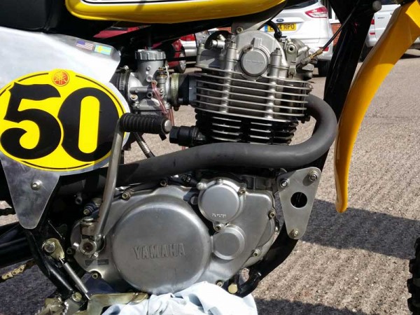 Husqvarna / Yamaha hybrid for sale at Owens Moto Classics