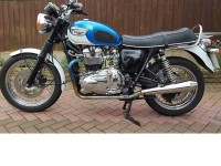 Triumph T100, 2006 at Owens Moto Classics
