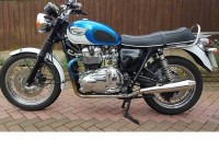 Triumph T100, 2006 at Owens Moto Classics