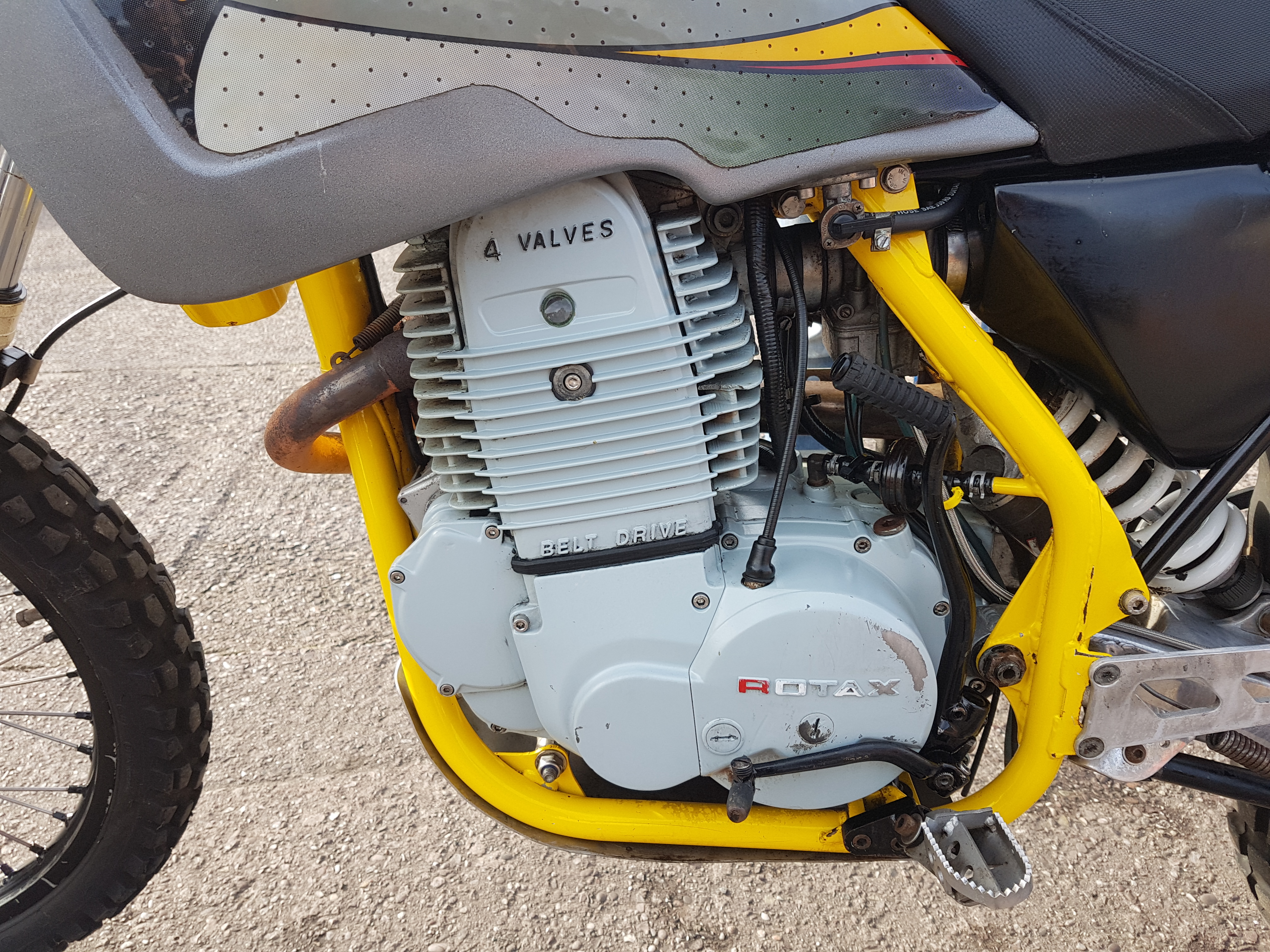 20171031_132017 CCM 604 Dual sport 200 @ owens moto classics