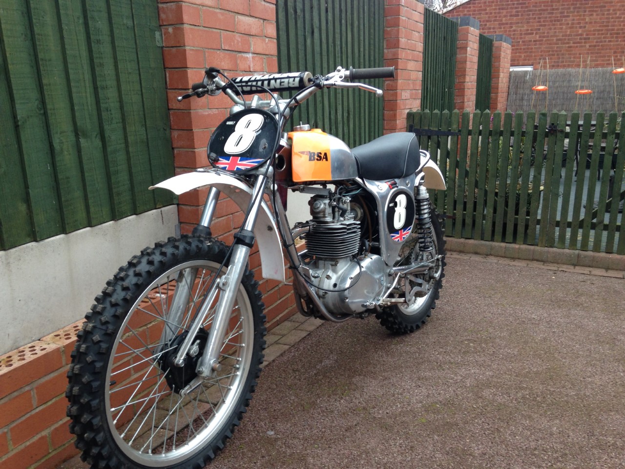 BSA Faber 500 pre 65 BSA Faber 500 pre 65 at Owens Moto classics