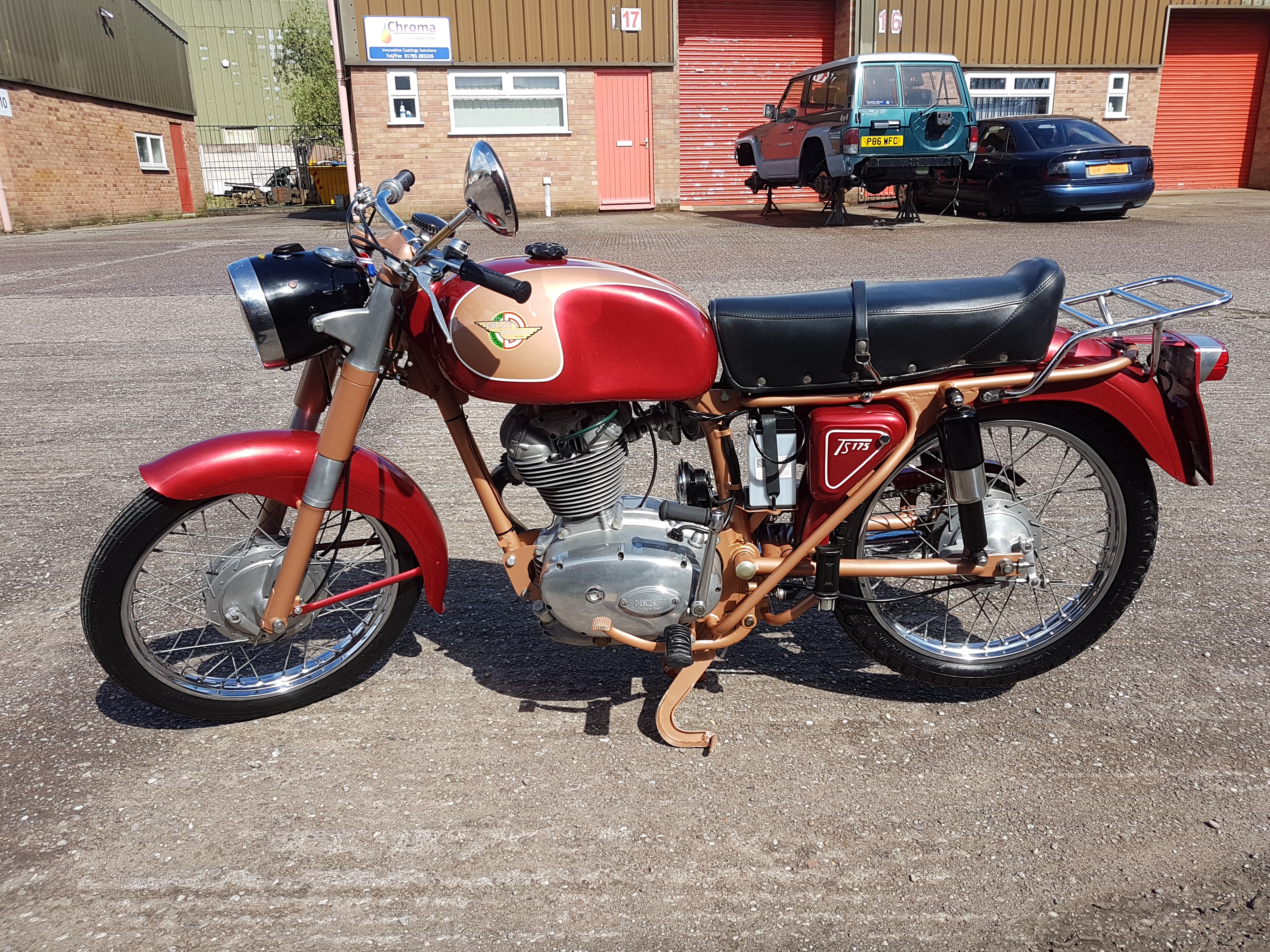 Ducati 175 TS 1962 Ducati 175 TS 1962 at Owens Moto Classics