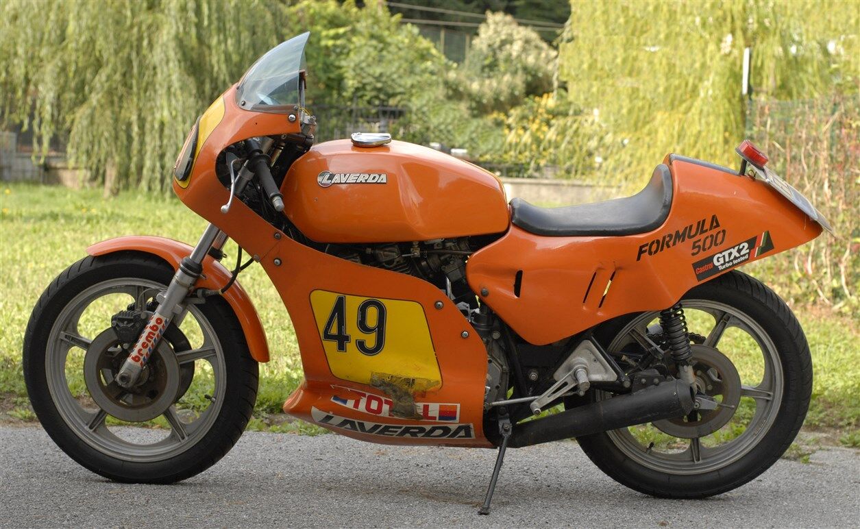 Classic road bike Laverda 500 formula