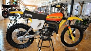 Fox suzuki 125 1978@ Owens moto classics