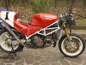 Ducati 888 racing 1992 at Owens moto classics