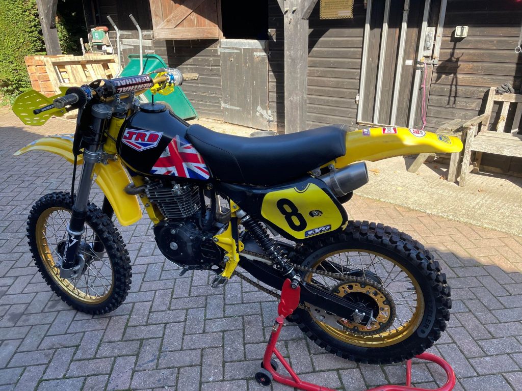 Classic off road bike Honda special 520