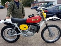 Beta 250 Regolarita oval frame at Owens Moto Classics